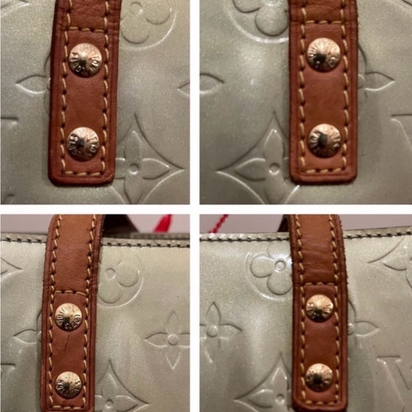 Louis Vuitton Vernis Reade PM Tote Bag in Pear Green - Picture 8 of 12